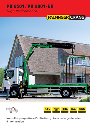 Grúas de carga hidráulicas Palfinger PK 9001 EH D