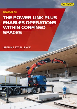 Grúas de carga hidráulicas Palfinger PK 88002 EH H