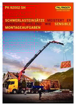 Grúas de carga hidráulicas Palfinger PK 92002 SH F
