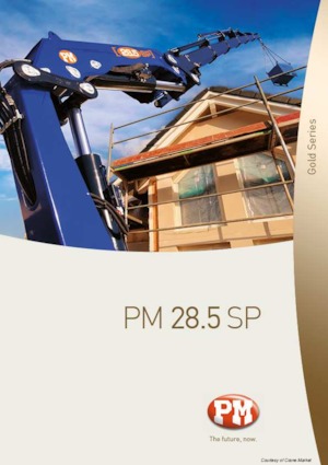 Grúas de carga hidráulicas PM PM 28526 SP + J614.20