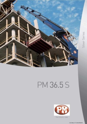 Grúas de carga hidráulicas PM PM 36.5 S