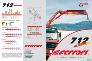 Grúas de carga hidráulicas Ferrari® SC 712 A4 