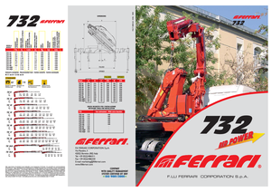 Grúas de carga hidráulicas Ferrari® SC 732R A6 