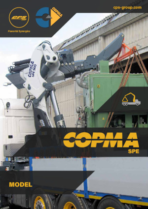 Grúas de carga hidráulicas COPMA 2000 SPE 560.4