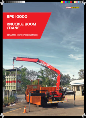 Grúas de carga hidráulicas Sany SPK 10000 C