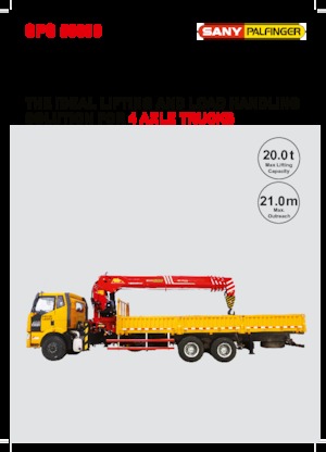 Grúas de carga hidráulicas Sany SPS 50000 B 