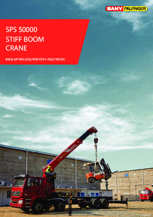 Grúas de carga hidráulicas Sany SPS 50000 C