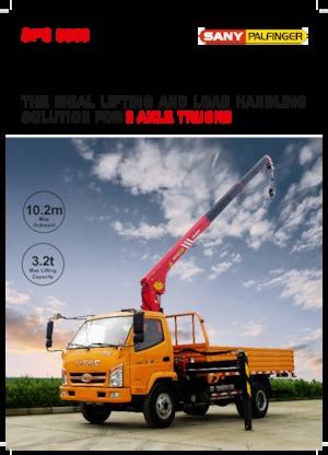 Grúas de carga hidráulicas Sany SPS 8000 A