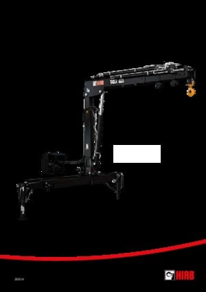 Grúas de carga hidráulicas Hiab T-CLX 023-2