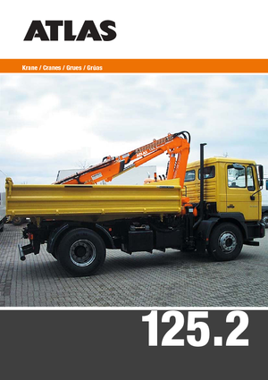 Grúas de carga hidráulicas T-Atlas TLC 125.2 A 1
