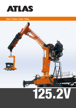 Grúas de carga hidráulicas T-Atlas TLC 125.2 V A 11