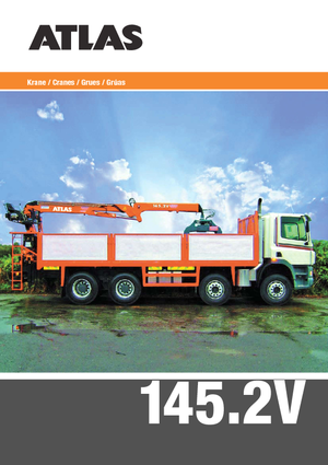 Grúas de carga hidráulicas T-Atlas TLC 145.2 V A 11