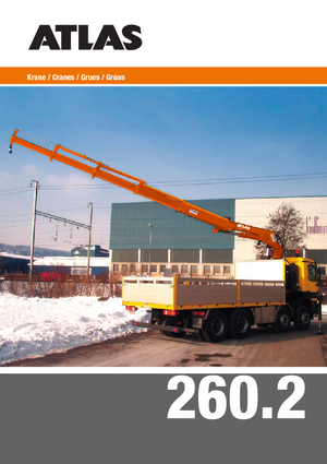Grúas de carga hidráulicas T-Atlas TLC 260.2 A 6