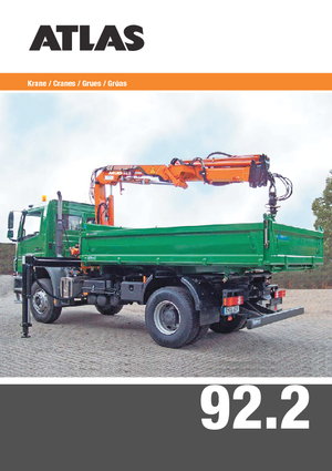 Grúas de carga hidráulicas T-Atlas TLC 92.2 A 1
