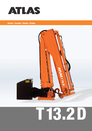 Grúas de carga hidráulicas T-Atlas TLC T 13.2 D A 26