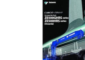 Grúas de carga hidráulicas Tadano TM-ZE504HRS