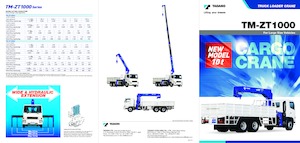 Grúas de carga hidráulicas Tadano TM-ZT1004H