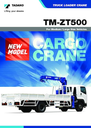 Grúas de carga hidráulicas Tadano TM-ZT503