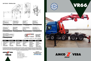 Grúas de carga hidráulicas Amco Veba VR 66-2 S