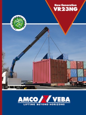 Grúas de carga hidráulicas Amco Veba VR23NG-3 S 