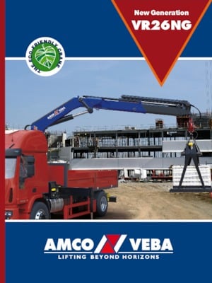 Grúas de carga hidráulicas Amco Veba VR26NG-5 SJ3 