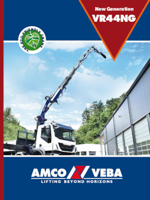 Grúas de carga hidráulicas Amco Veba VR44NG-8 S