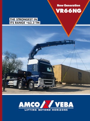 Grúas de carga hidráulicas Amco Veba VR66NG-6 S 