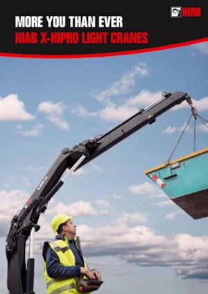 Grúas de carga hidráulicas Hiab X-HiPro 122 E-2