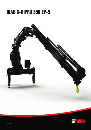 Grúas de carga hidráulicas Hiab X-HiPro 558 EP-5