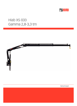 Grúas de carga hidráulicas Hiab XS 033 D-1 DUO