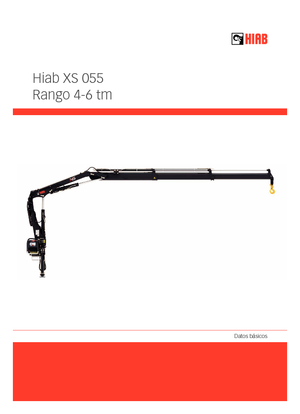 Grúas de carga hidráulicas Hiab XS 055 D-3 HI Duo