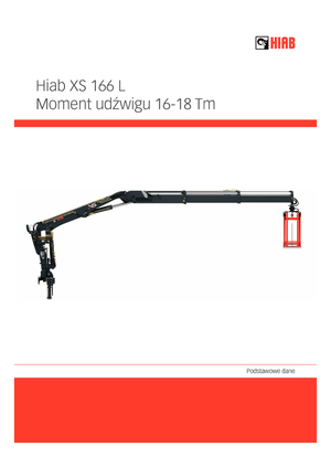 Grúas de carga hidráulicas Hiab XS 166 DLS-4 PRO