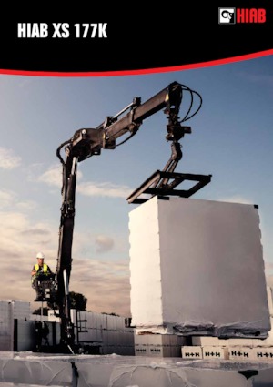 Grúas de carga hidráulicas Hiab XS 177 K-2 PRO