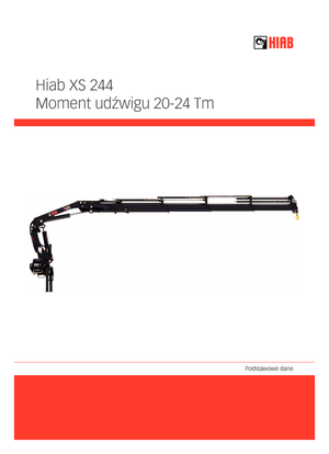Grúas de carga móviles Hiab XS 244 EP-5 HIDUO