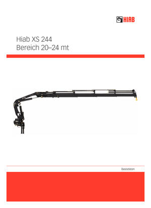 Grúas de carga móviles Hiab XS 244 E-6 HIPRO Jib 45 X-2