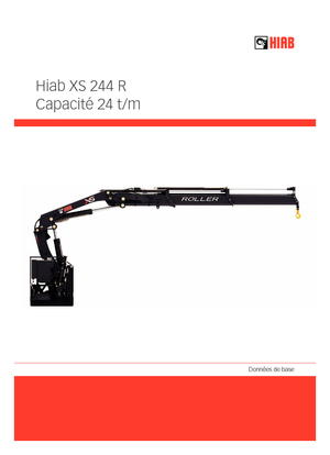 Grúas de carga móviles Hiab XS 244 EP-3 HIPRO CD