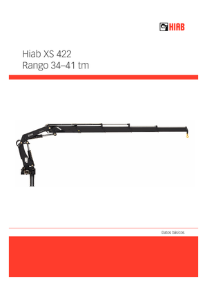 Grúas de carga hidráulicas Hiab XS 422 EP-5 HIPRO CD