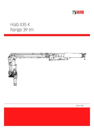 Grúas de carga hidráulicas Hiab XS 435K-2-4 HiPro
