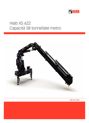 Grúas de carga hidráulicas Hiab XS 622 EP-4 HIPRO