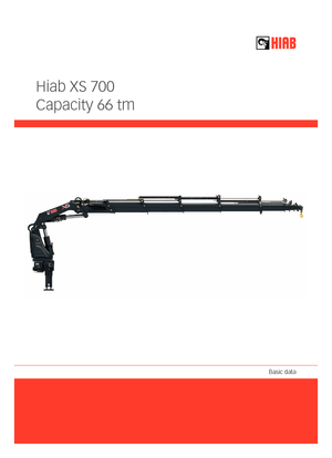 Grúas de carga hidráulicas Hiab XS 700 E-9 HIPRO CD