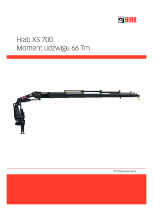 Grúas de carga hidráulicas Hiab XS 700 E-9 HIPRO CD