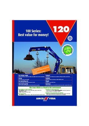Grúas de carga hidráulicas Amco Veba 120-1 S