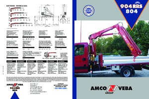 Grúas de carga hidráulicas Amco Veba 904-4 S