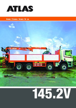 Grúas de carga hidráulicas Atlas AK 145.2 V A12