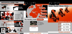 Grúas de carga hidráulicas Atlas AK 172.3E A3 