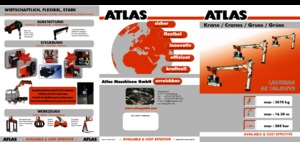 Grúas de carga hidráulicas Atlas AK 186.3 V A13L