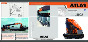 Grúas de carga hidráulicas Atlas AK 800 A4