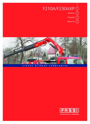 Grúas de carga hidráulicas Fassi F 210 A 23