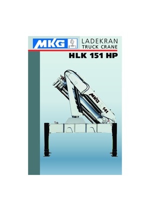 Grúas de carga hidráulicas MKG HLK 151 HP a2 