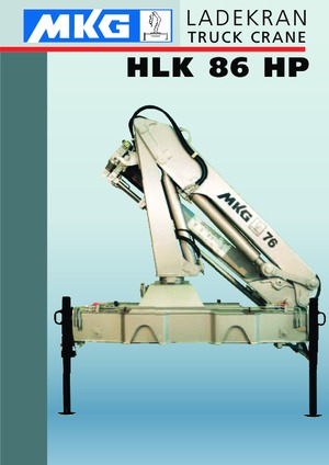 Grúas de carga hidráulicas MKG HLK 86 HP a1
